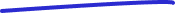 A slightly-slant blue underline