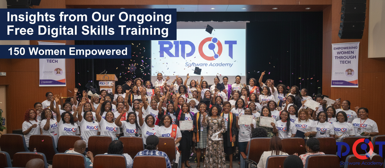 Insights from Our Ongoing Free Digital Skills Training for 150 Women